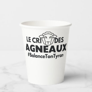 Vasos De Papel Pegatina