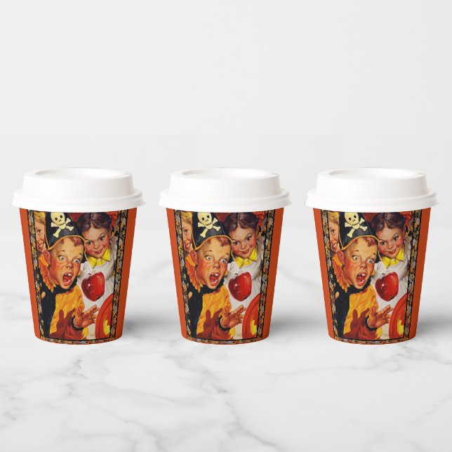 Vasos De Papel Peligros de reducción de Apple (Multi)