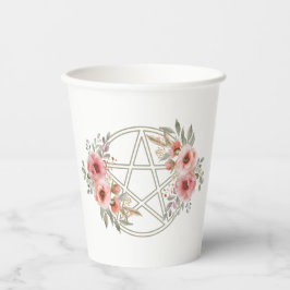 Vasos De Papel Pentáculo floral Quito Sage