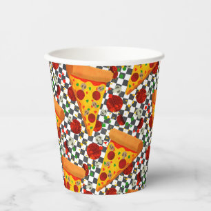 Vasos De Papel Pepperoni caliente    