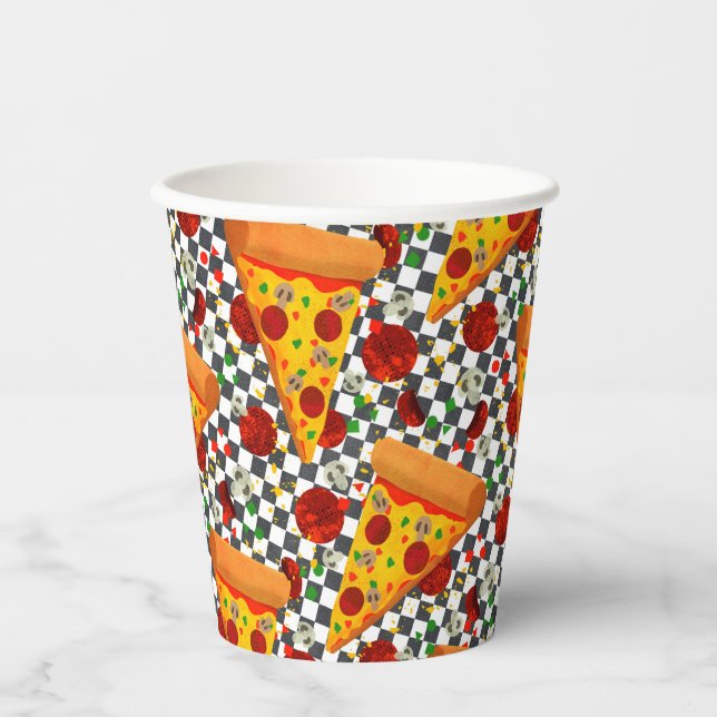 Vasos De Papel Pepperoni caliente (Anverso)