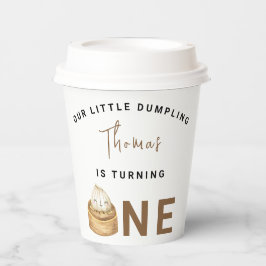 Vasos De Papel Pequeña fiesta china de cumpleaños