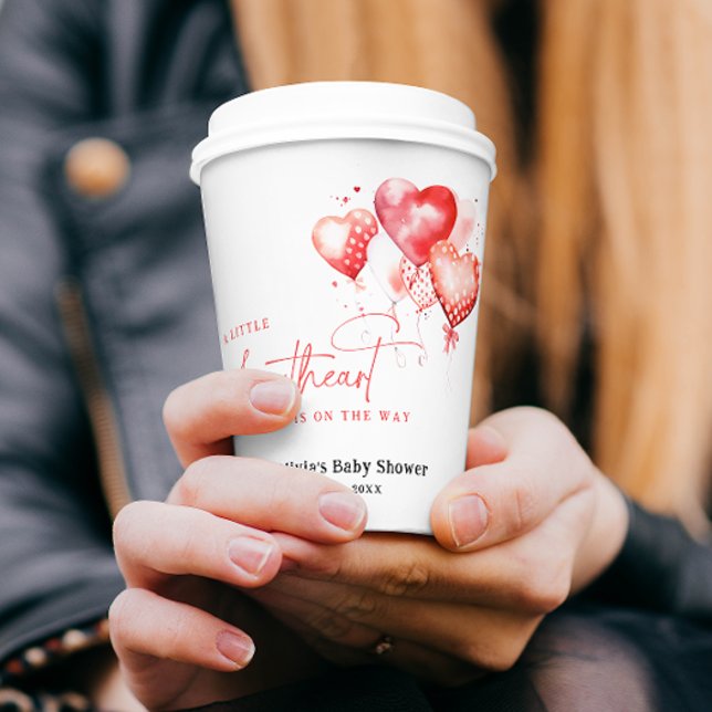 Vasos De Papel Pequeña novia está en camino hacia el Baby Shower  (Subido por el creador)