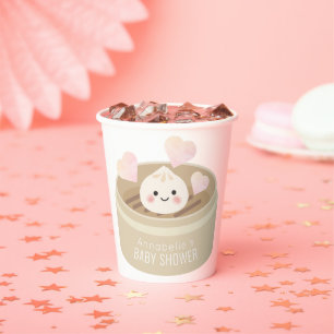 Vasos De Papel Pequeño Baby Shower de Dumping