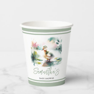 Vasos De Papel Pequeño Baby Shower neutral de género