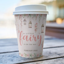 Pequeño Baby Shower rosado encantado