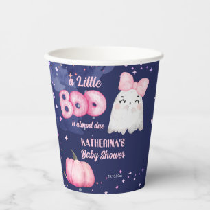 Vasos De Papel Pequeño boom chica de Halloween ducha vajilla