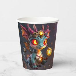Vasos De Papel Pequeño Dragón, Gran Energía – El Ember Clockling