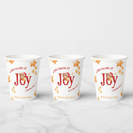 Vasos De Papel Pequeño juego de oso de la alegría