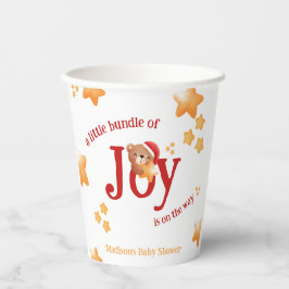 Vasos De Papel Pequeño juego de oso de la alegría