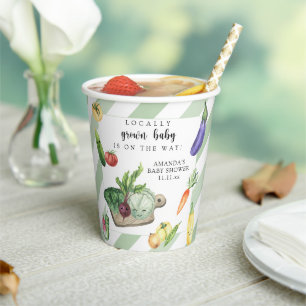 Vasos De Papel Pequeños agricultores locales comercializan Baby S