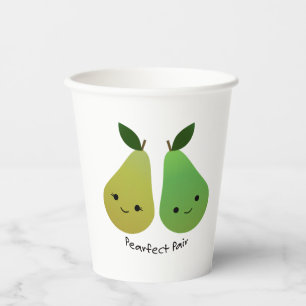 Vasos De Papel Peras de Pearfect y cuestas