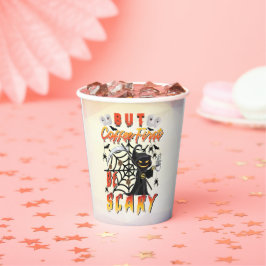 Vasos De Papel Pero el café primero sea aterrador