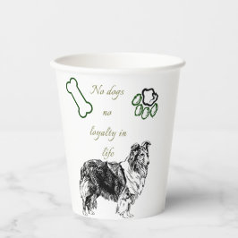 Vasos De Papel Perro