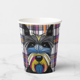 Vasos De Papel Perro de Escocia