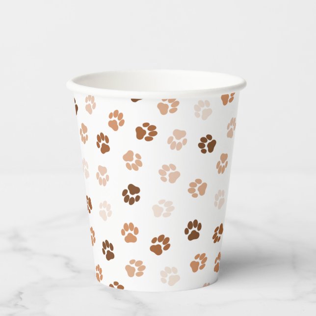 Vasos De Papel Perros (Anverso)