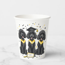Vasos De Papel Perros de canapé estándar de graduación