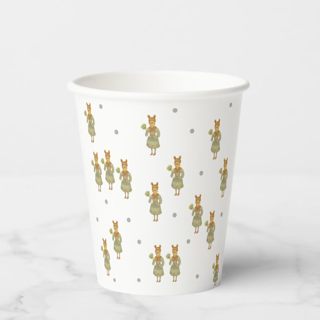 Vasos De Papel Personaje fantasia (Anverso)