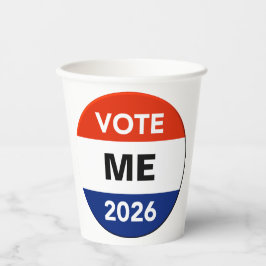 Vasos De Papel Personal Vote 2026 Midterm Election Campaign