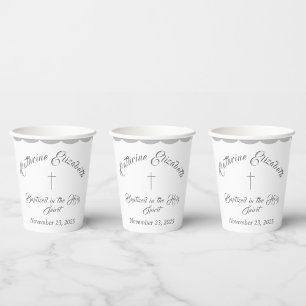 Vasos De Papel Personalizable/bautismo