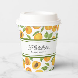 Vasos De Papel Personalizable de bandas auriculares de oro