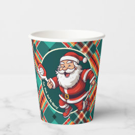 Vasos De Papel Personalizable 🎅 Navidades pickleball