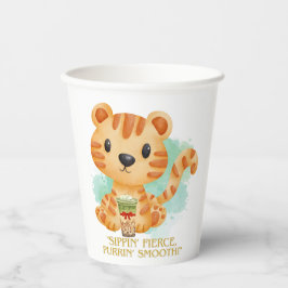 Vasos De Papel personalizado de cita de tiguer