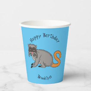Vasos De Papel Personalizado de ilustracion del emperador cutto T