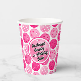 Vasos De Papel Personalizado del partido de los cumpleaños "Pickl