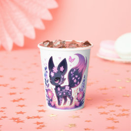 Vasos De Papel Personalizado elegante Fox Baby Shower