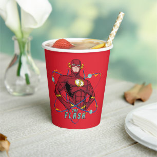 Vasos De Papel Personalizado Flash Atomic Graphic