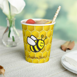 Vasos De Papel Personalizado Honeybee