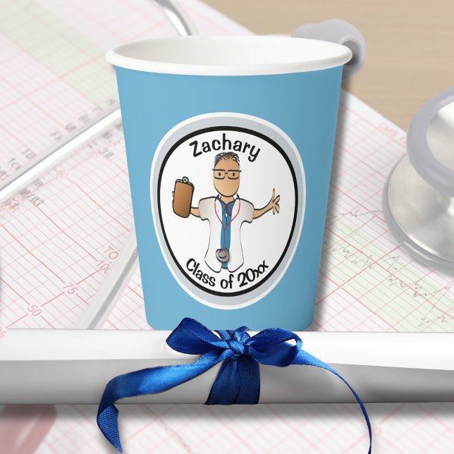 Vasos De Papel Personalizado Médica Graduación médica Étnica para (Subido por el creador)