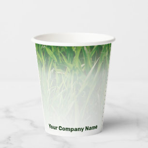 Vasos De Papel Personalizado Servicio de atención médica de céspe