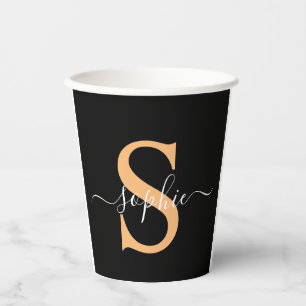 Vasos De Papel Personalizado Su Nombre, Nombre Personalizado, Reg
