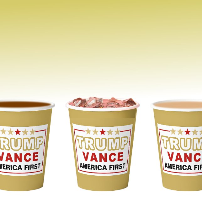 Vasos De Papel Personalizado, Trump 2025 La Edad de Oro, Estados  (Subido por el creador)