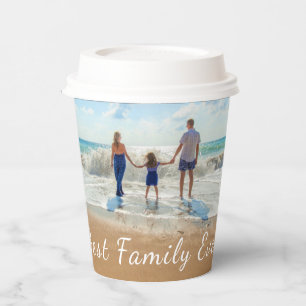 Vasos De Papel Personalizado Tu Papel Fotográfico Cuadros Textos