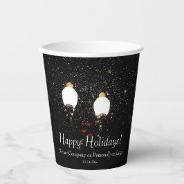 Vasos De Papel Personalizado Vacaciones de invierno Fiesta de Nie