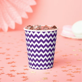 Vasos de papel personalizados Chevron
