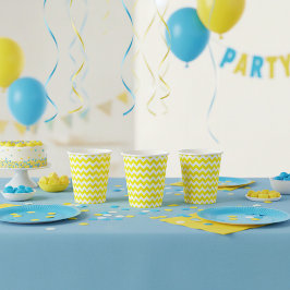 Vasos de papel personalizados Chevron