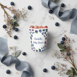Vasos de Papel Personalizados para Baby Shower Ber