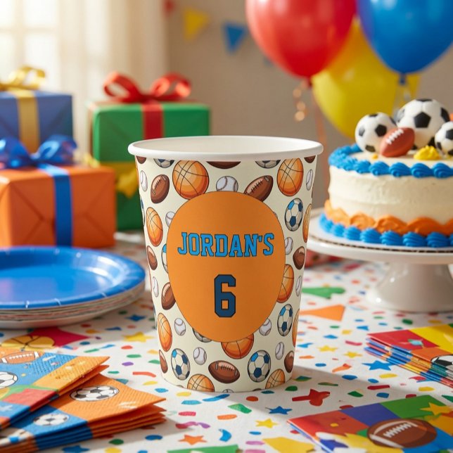 Vasos de papel personalizados para cumpleaños depo (Subido por el creador)