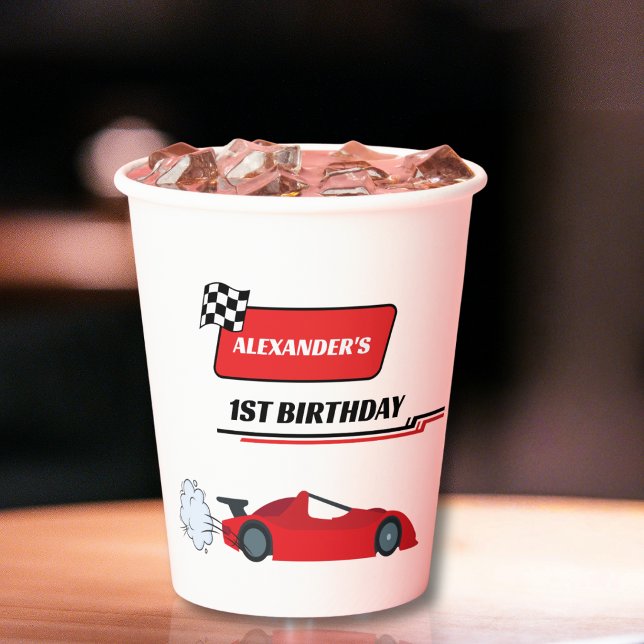 Vasos de papel personalizados para el 1er cumpleañ (Subido por el creador)