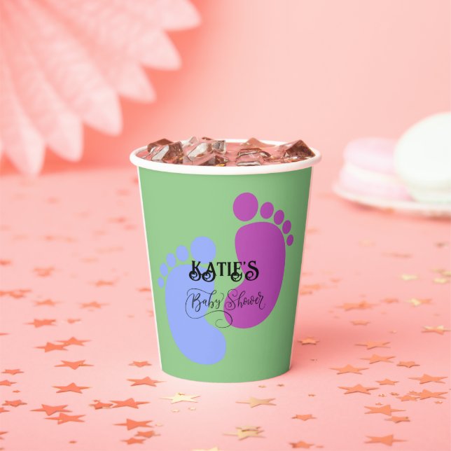 Vasos De Papel Personalízalo Unisex Baby Feed Flat Icon (in situ)