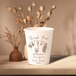 Vasos De Papel Pesca de la ducha de bebé Reel emocionado