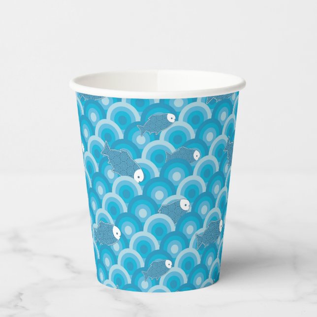 Vasos De Papel Pescado (Izquierda)