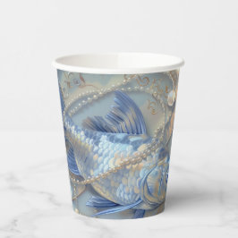 Vasos De Papel Pescado - Taza de papel de 236 ml