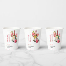 Petales Y Fiesta De Ducha Bridal Prosecco