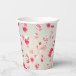 Vasos De Papel Pétalos de flor
