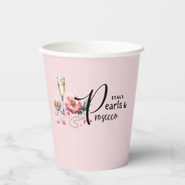 Vasos De Papel Petals Pearls Prosecco Tableware Partyware